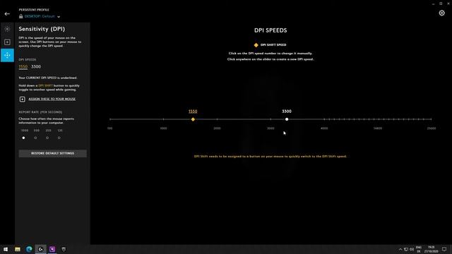 Logitech G Hub - How to change the Sensitivity (DPI) of your mouse смотреть онлайн
