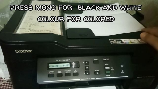 PRINT / XEROX / PHOTOCOPY /SCAN / Legal Size BONDPAPER/ BrotherDcpT720 смотреть онлайн