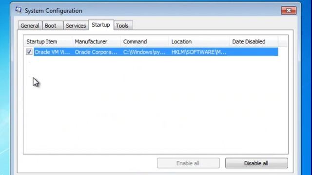 Clean Windows startup with msconfig смотреть онлайн
