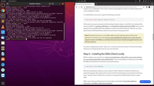 心得分享 - 如何利用X2Go軟體進行遠端電腦連線（Ubuntu 20.04） смотреть онлайн