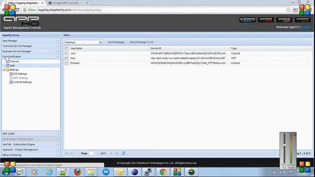 How to use App42 Push Notification Service смотреть онлайн