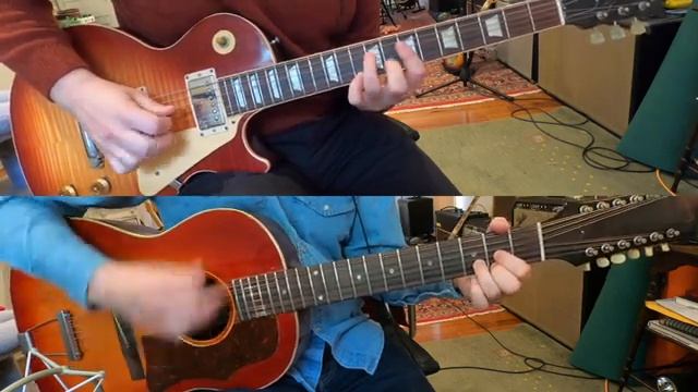 Polythene Pam/She Came In Through The Bathroom Window- The Beatles (Guitar Cover) Abbey Road Medley смотреть онлайн