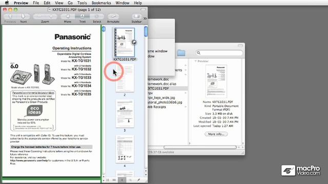 Mac OS X 104: Preview - 3 General Preferences For The Window's Background Colour смотреть онлайн