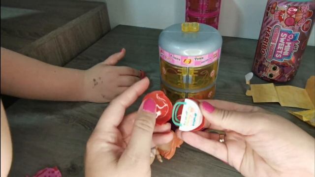 LOL MINI SWEETS AND HARIBO UNBOXING- ASMR #collectlol  #asmr #unboxing #lol #sweet #haribo