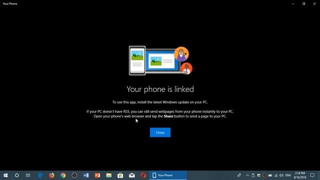 Windows 10 April 2018 update Where is the Your Phone app that was in the Microsoft Store смотреть онлайн