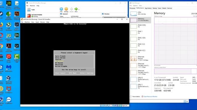 Installing VMware ESXI HyperVisor on VirtualBox (Nested VMs) - December 2019 смотреть онлайн