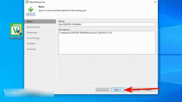 Backup del sistema operativo con Veeam agent backup gratuito смотреть онлайн
