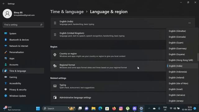 How to change Time Format to 12 hrs in Windows 11 Pro Latest Windows Operating Sytem смотреть онлайн