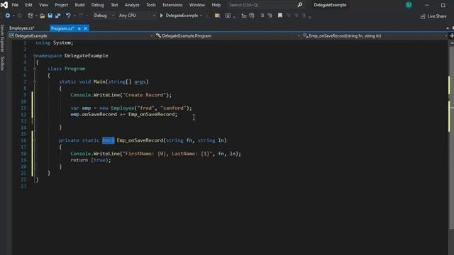 How to use Delegates and Events in C# the easy way смотреть онлайн