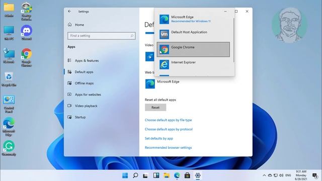 How To Change The Default Browser On Windows 11 смотреть онлайн