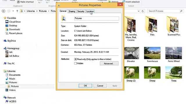 Windows8.1 Folder Location (Folder Redirection) смотреть онлайн