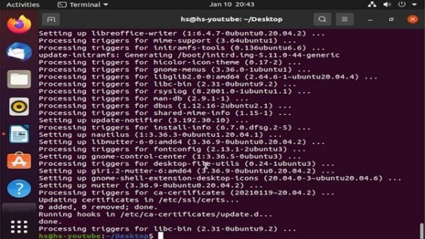 AnyDesk Installing ubuntu 20.04 Linux installing DEB file Command mode resolve Error and Update bas