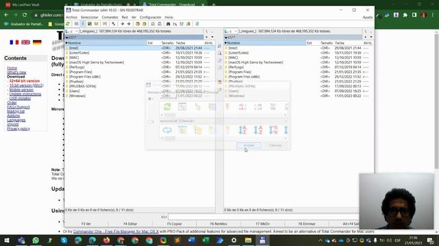 Total Commander www.ghisler.com Instalación (una alternativa del explorador de archivos de Windows) смотреть онлайн