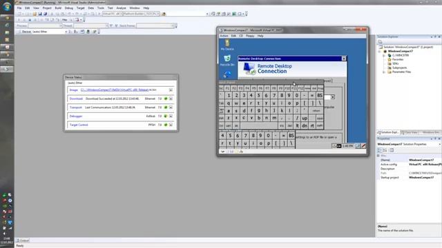 Windows Embedded Compact 7 - Virtual PC смотреть онлайн