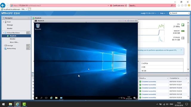 VMware Tools Installation vSphere 6 5 смотреть онлайн