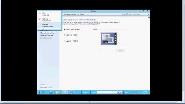 How to see network traffic in Task Manager in Microsoft Windows 8 смотреть онлайн