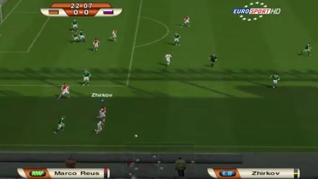 PES 6 Shollym Multi-Patch 2011/2012 Russia-Germany Semi-Final Part 3 смотреть онлайн