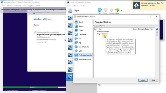 Sanal Sunucuya Windows 10 64Bit Kurma VirtualBox Kullanımı ve Ayarları смотреть онлайн