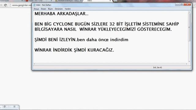 32 bit winrar nasıl yüklenir. смотреть онлайн