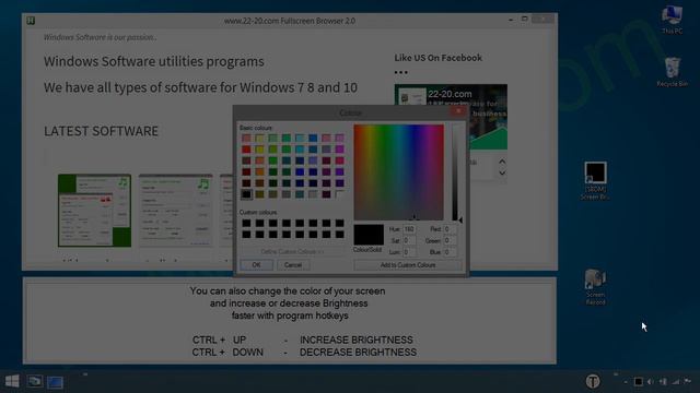 Screen Brightness Windows [SBDM] - Change your screen Brightness смотреть онлайн