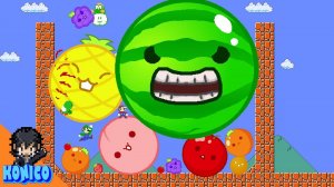 Mario против гигантских арбузов!