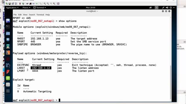 Pentesting - Module 2.2 - Exploiting SMB vulnerability in Windows XP-SP3 смотреть онлайн