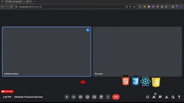 Front end developer interview | @procodrr | Fresher react js developer interview 2024 , javascript смотреть онлайн