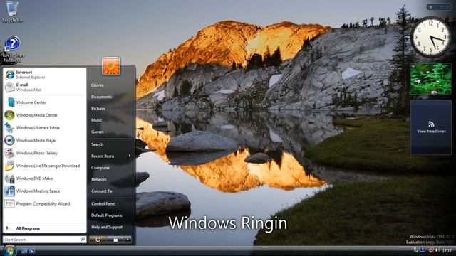 All Windows Vista Release Candidate Sounds смотреть онлайн