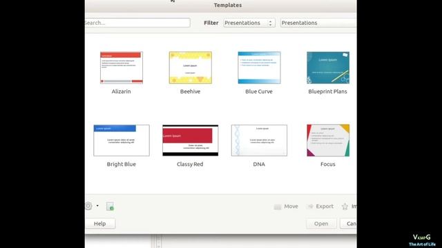 LIBRE OFFICE IMPRESS CLASS 3 IMPRESS WINDOW FILE MENU PART 1 смотреть онлайн