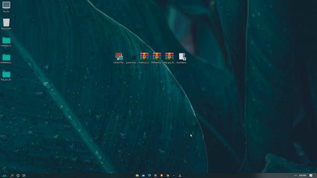 Windows 10 Theme -Matte- Theme Customization смотреть онлайн