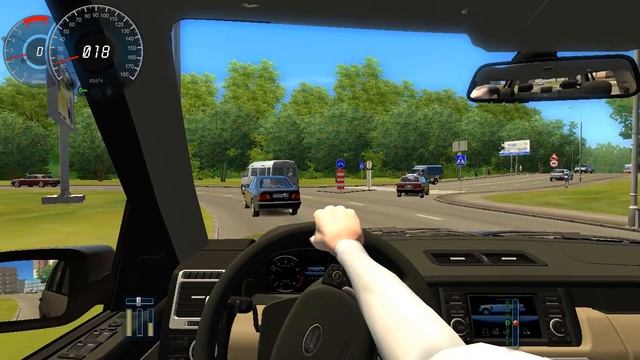 City Car Driving: Range Rover смотреть онлайн