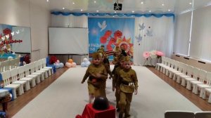 Перестроение на День Победы "Победная весна 45-го" (подготовительная группа)