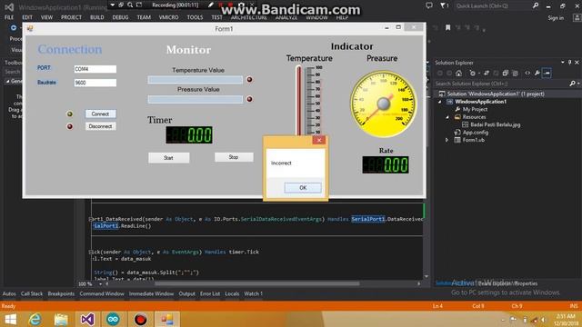 Interface - Serial port Visual Basic dengan Arduino serial monitor смотреть онлайн
