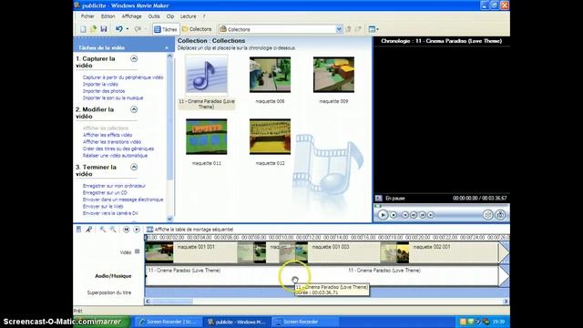 MovieMaker : insérer de la musique ou des sons смотреть онлайн