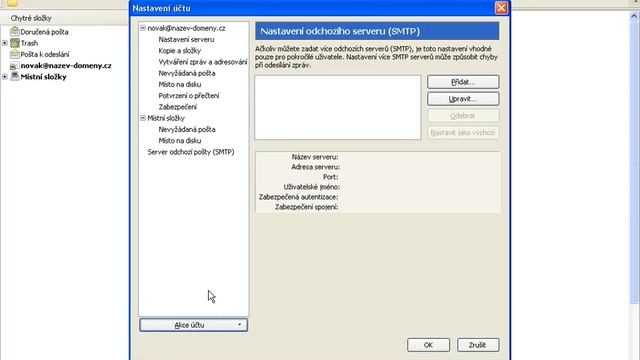 Nastavení e-mailového klienta Mozilla Thunderbird смотреть онлайн