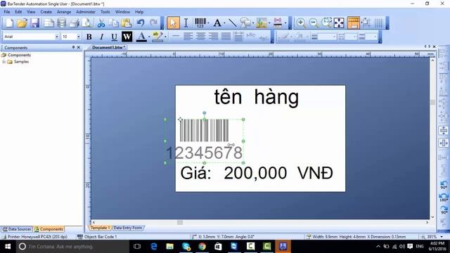 Phần mềm thiết kế mã vạch chuyên dụng Bartender quá đơn giản! смотреть онлайн
