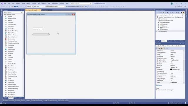 Windows Forms com .NET Core e C# :: Aula 08 :: MaskedTextBox, ComboBox e DateTimePicker смотреть онлайн