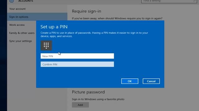 How to Enable/Remove Sign-in PIN on Windows 10 смотреть онлайн