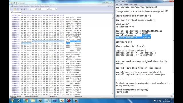 Codex.dll - anti-hack system - Replace Main.exe serial, version and IP with memset смотреть онлайн