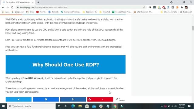 Free RDP Without credit Card 100% Work 2021 смотреть онлайн