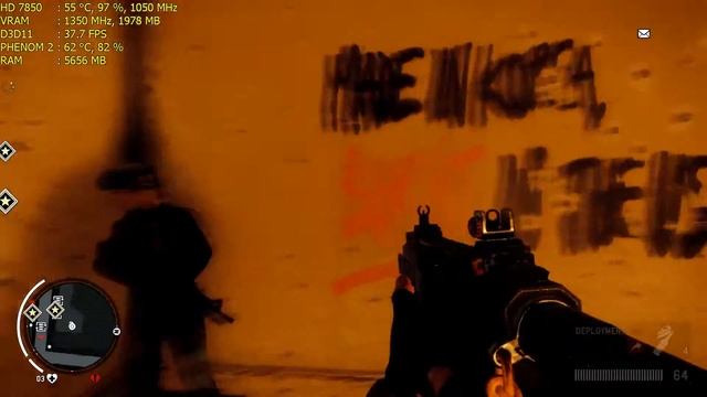 HomeFront: The Revolution (HD 7850/R7 265/R7 370 | Phenom II X4) [Medium] смотреть онлайн