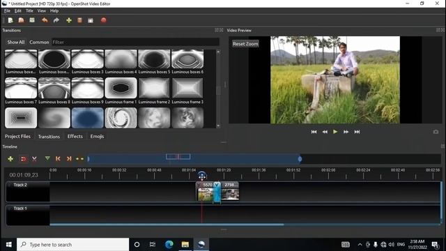 OpenShot Free and Opensource Video Editor Software Tutorial смотреть онлайн