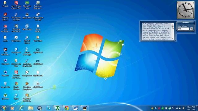 Dictionary - 1 of Best 5 Desktop Gadgets for Windows 7 смотреть онлайн