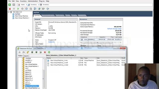 vSphere Client Copy and Paste смотреть онлайн