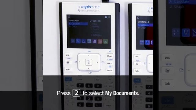 Exit Press-to-Test mode: TI-Nspire™ family of graphing calculators смотреть онлайн
