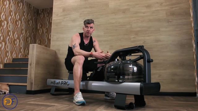 Обзор гребного тренажера Fluid Rower Mega PRO XL
