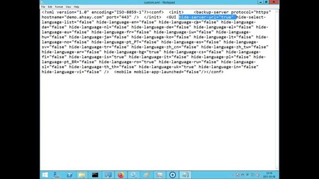 How to change AhsayOBM / ACB's Backup Server URL смотреть онлайн