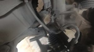 KIA. Sportage 2. Замена ШРУСа переднего наружного.