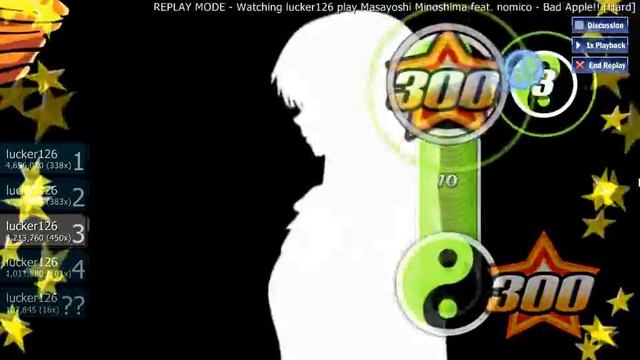 Masayoshi Minoshima Feat. Nomico - Bad Apple!! (osu!) смотреть онлайн