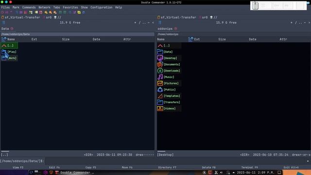Double Commander File Manager - Overview смотреть онлайн